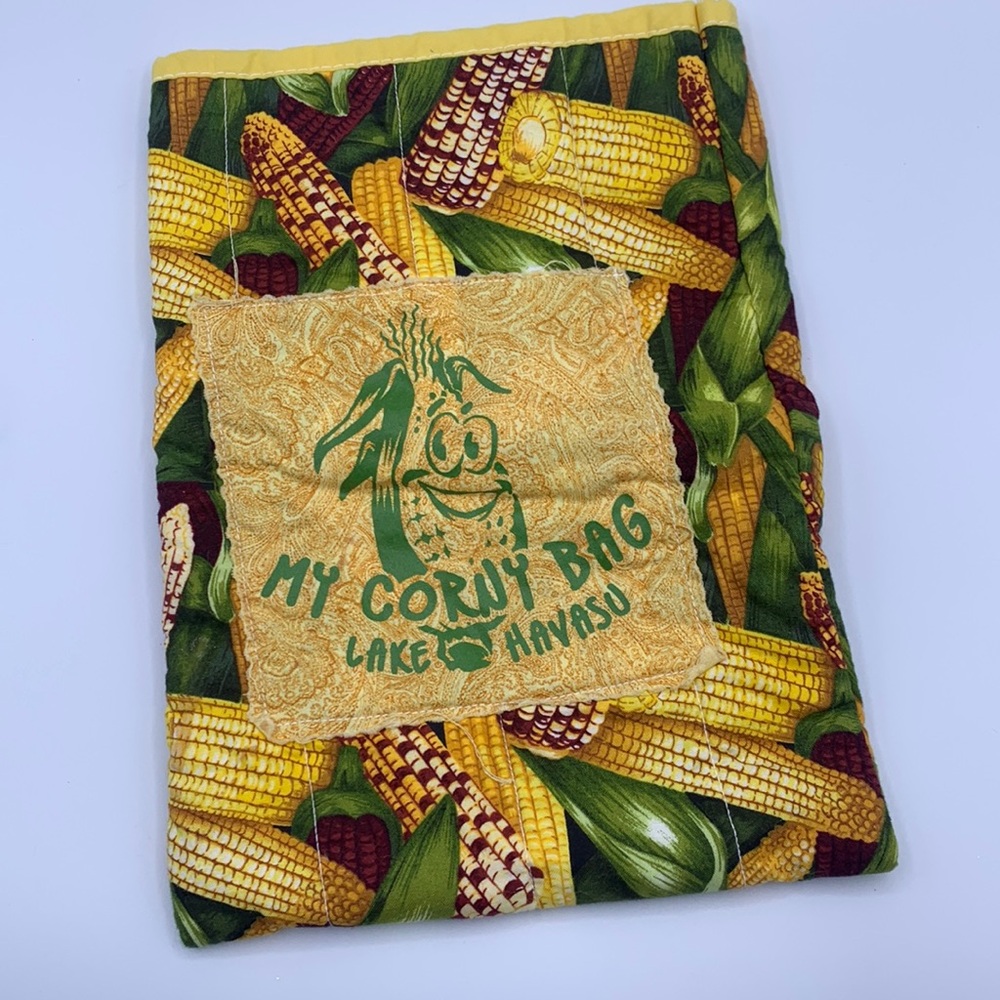 My Corny Bag Handmade Corn Potato Bread Tortilla Steamer Microwavable Bag
